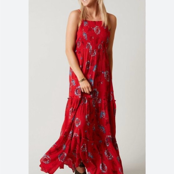 FREE PEOPLE / GARDEN PARTY MAXI DRESS / NWT - Picture 2 of 9